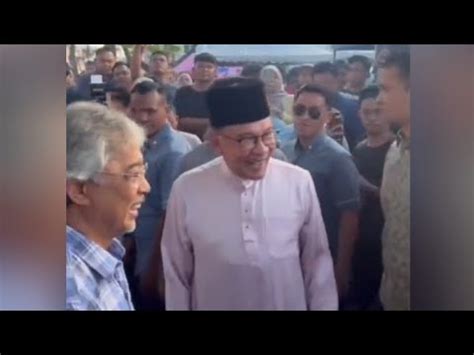 Bila Sultan Pahang Terserempak Dengan Pm Anwar Ibrahim Di Bazar Ramadan