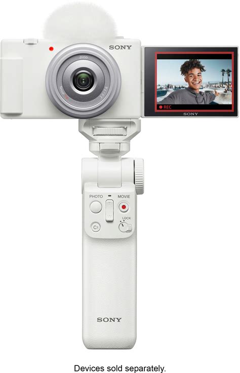 割引クーポン対象品 SONY Black VLOGCAM ZV 1F Vlogging Camera Sony ZV 1F