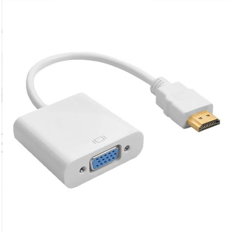 สายแปลง สัญญาณ Hdmi ออก Vga Converter Cable 20cm White Yshopping