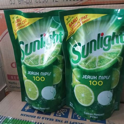 Jual Sunlight 600ml Sabun Cuci Piring Shopee Indonesia