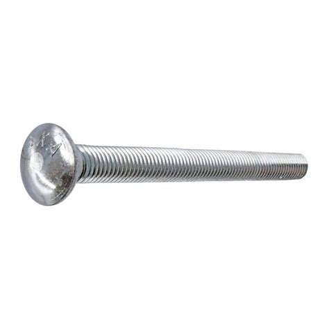 Everbilt In X In Zinc Plated Carriage Bolt The Home