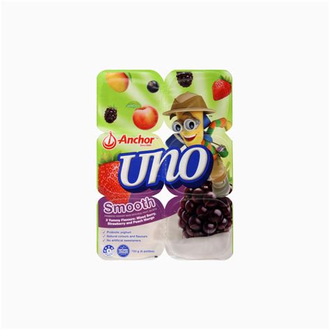 Anchor Uno Mixed Berry Strawberry And Peach And Mango