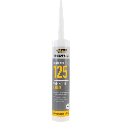 Everbuild Everflex One Hour Caulk Decorator Filler And Sealant