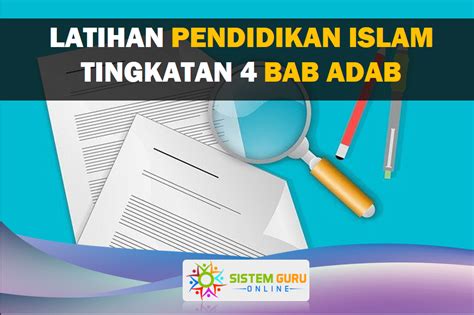 Adab Latihan Adab Lembaran Kerja Pendidikan Islam Prasekolah Buku