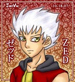 Zed by JouVal by KIBA-ANIME on DeviantArt