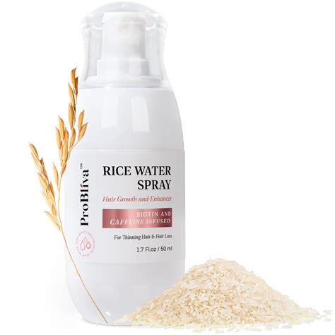 Buy Packs Rice Water Hair Growth Scalp Spray Infused With Biotin