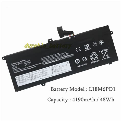 48wh L18m6pd1 Battery For Lenovo Thinkpad X390 X395 L18l6pd1 L18c6pd1 L18d6pd1 Ebay