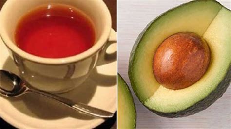 Té de hojas de aguacate