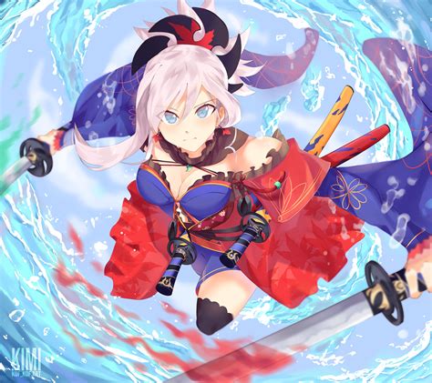 FGO Musashi Miyamoto fanart by kofkofentertainment on DeviantArt