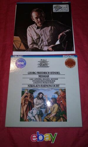 Georg Frideric Handel Messiah Nikolaus Harnoncourt Vinyl Box Set