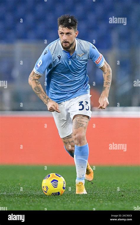 Francesco Acerbi Of Ss Lazio During The Serie A Match Between Ss Lazio