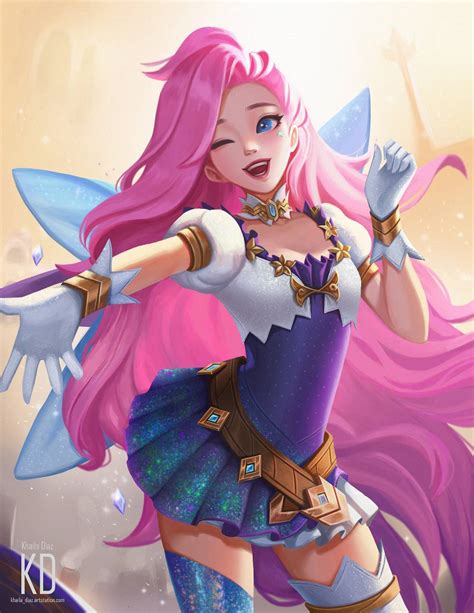 Seraphine Fan Art League Of Legends By Kd Chanx On Deviantart