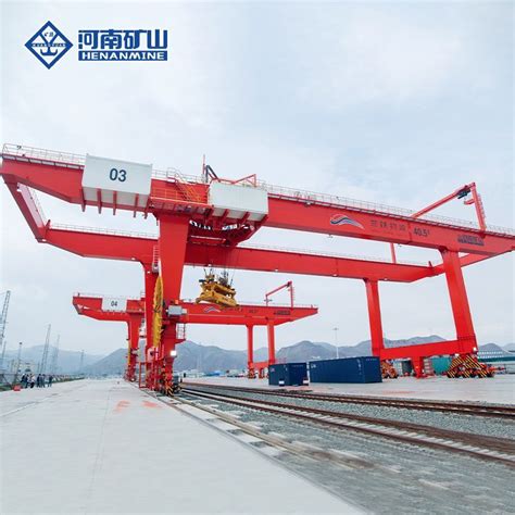 Fem Standard Rmg Type Rail Mounted Container Gantry Crane T T T