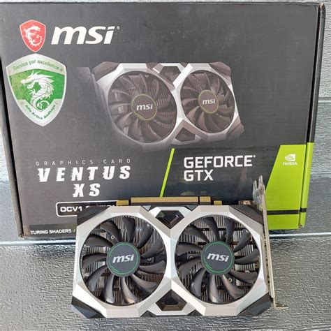 Jual Vga Msi Geforce Gtx 1650 Ventus Xs 4g Ocv1 Ddr5 Second Shopee Indonesia