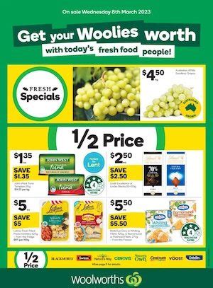 Grocery Catalogues Mar Coles Woolworths Iga Catalogue Au