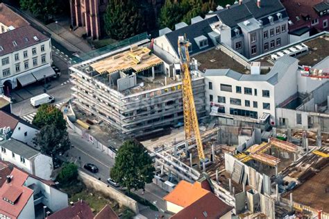 Offenburg Aus Der Vogelperspektive Baustelle Zum Neubau Des