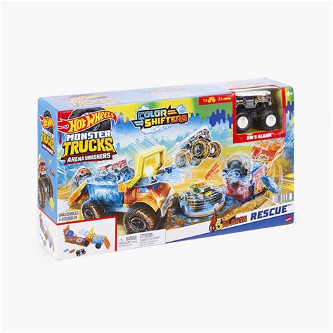 Pista Hot Wheels Arena Wordl Con 2 Camiones Tiendas MGI