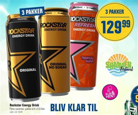 Rockstar Energy Drink Tilbud Hos Otto Duborg