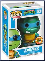 Leonardo Metallic Teenage Mutant Ninja Turtles Pop Vinyl Figures