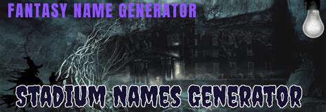 Stadium Names Generator