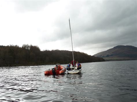 Sailing on Loch Tay, Stirling (Scotland) from Firbush