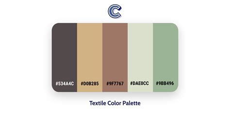 Colorpoint - Beautiful Color Palettes - Textile Color Palette