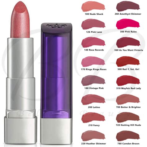 Rimmel London Moisture Renew Hydrating Moisturising Lipstick 4g All