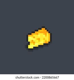 Piece Cheese Pixel Art Style Stock Vector (Royalty Free) 2200865667 ...