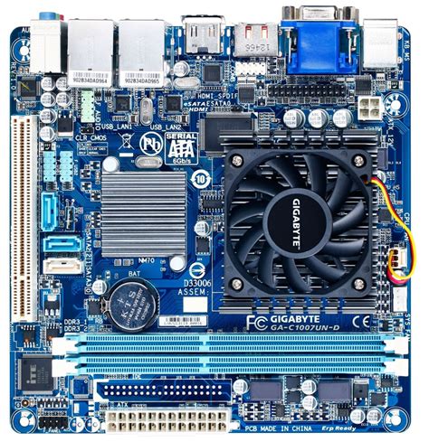 Compra Tarjeta Madre Gigabyte Mini Itx Ga C1007un D Bga1023 Intel