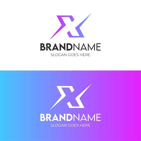 Logotipo De La Letra X Logotipo Moderno De La Letra X Vector Premium