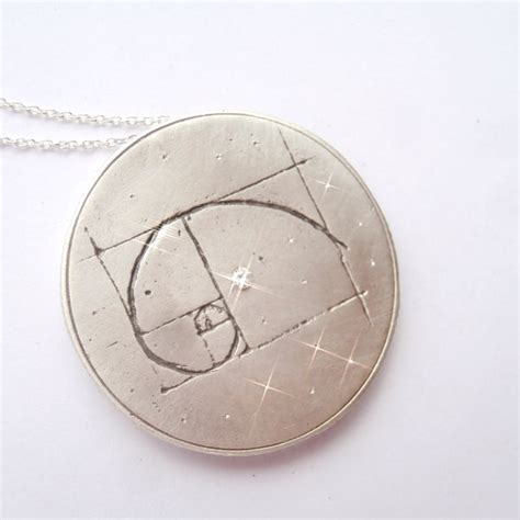 Fibonacci Necklace Etsy