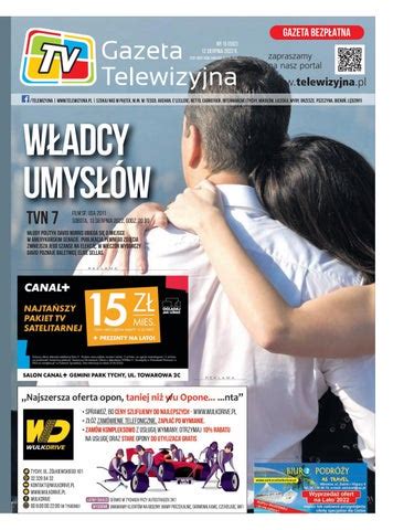 Gazeta Telewizyjna Nr 15 2022 08 12 By Krzysztof Ewicz Issuu