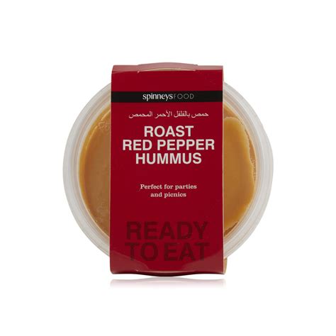 Spinneysfood Roasted Red Pepper Hummus 200g Spinneys Uae