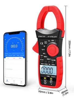 Btmeter Digital Clamp Multimeter Bt S App With Bluetooth