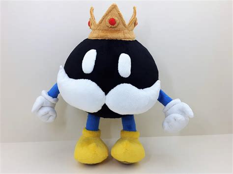 King Bob-omb plush by AnnushkaToys on DeviantArt