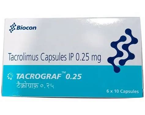 Biocon Mg Tacrograf Tacrolimus Ip Capsules X Capsules At Rs