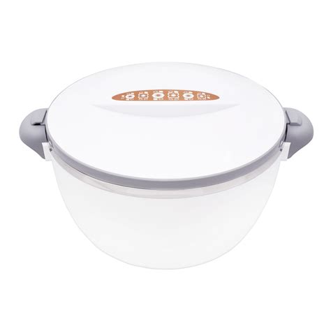 Purchase Happy Ware Hot Pot With Lock X X Cm Ml White Su Online At Special Price