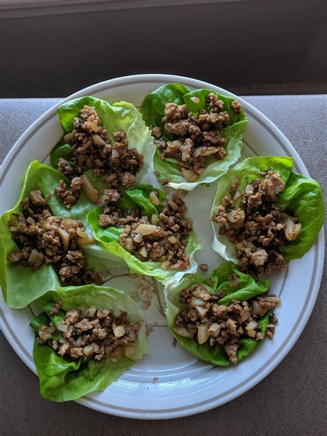 Chicken Lettuce Wraps Pf Chang S Inspired R Ketorecipes