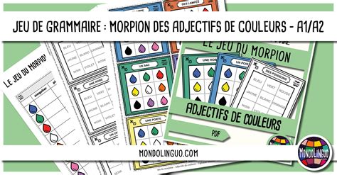 Jeu Du Morpion Fle Sur Les Conjugaisons Mondolinguo Fran Ais