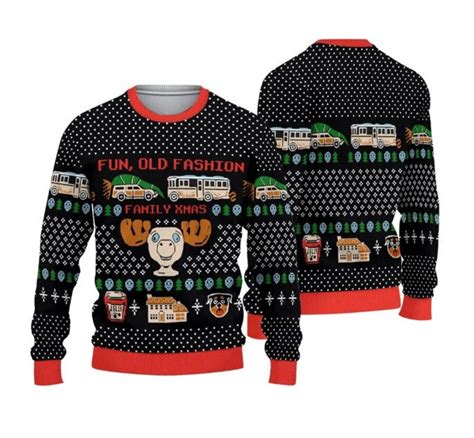 National Lampoons Christmas Vacation Ugly Christmas Sweater Etsy