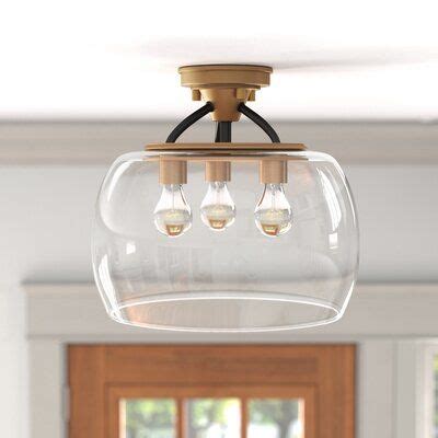 Breakwater Bay Roseta Light Semi Flush Mount Wayfair Light