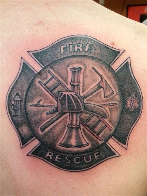 Besten Feuerwehr Tattoos Bilder Auf Pinterest Feuerwehrm Nner