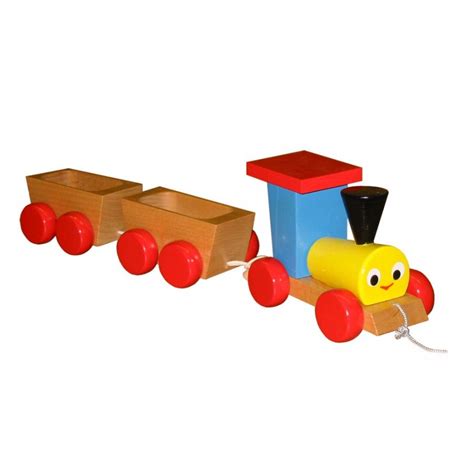 Jeux Et Jouets Mango Town Train En Bois Jouet Assemblage Jouet Rail