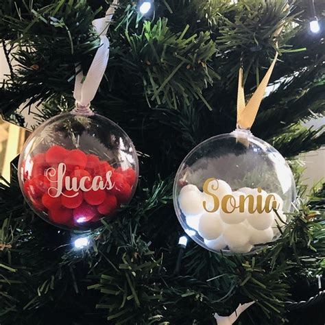 Esferas Bolas Personalizadas De Navidad Bolas De Cristal Navidad