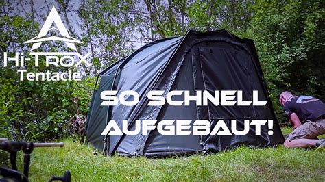 SO Schnell Aufgebaut ANACONDA Tentacle Anglerzelt Wie Ein Fels In