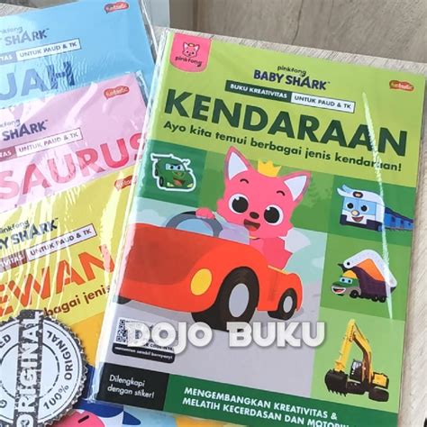 Jual Buku Seri Pinkfong Baby Shark Buku Kreativitas Shopee Indonesia