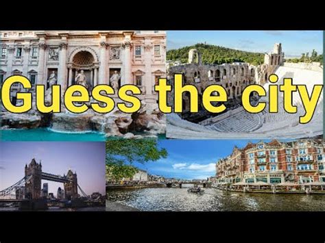 Guess The City By Pictures Can You Guess All Cities Youtube