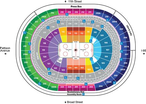 Wells Fargo Center Seating Chart With Rows And Seat Numbers | Awesome Home