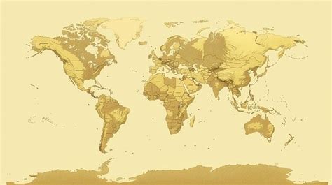 Este Es Un Mapa Detallado Del Mundo Que Muestra Todos Los Continentes Y