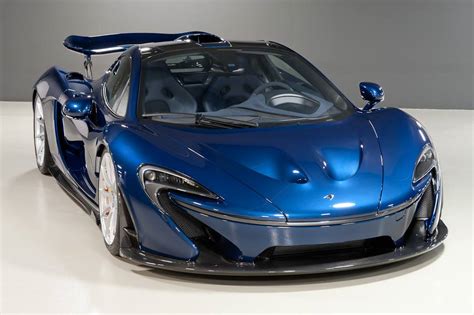 McLaren P1 in Genesis Blue Looks Stunning - GTspirit